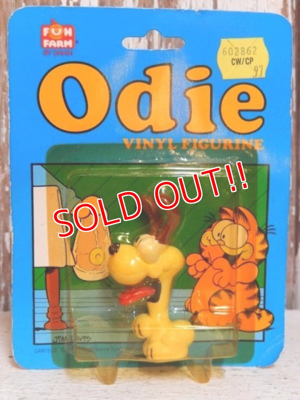 画像1: ct-150922-54 Garfield / 80's PVC Odie (C)