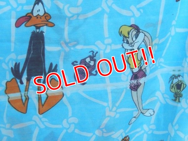 画像4: ct-150922-16 Looney Tunes / Space Jam 90's Flat Sheet