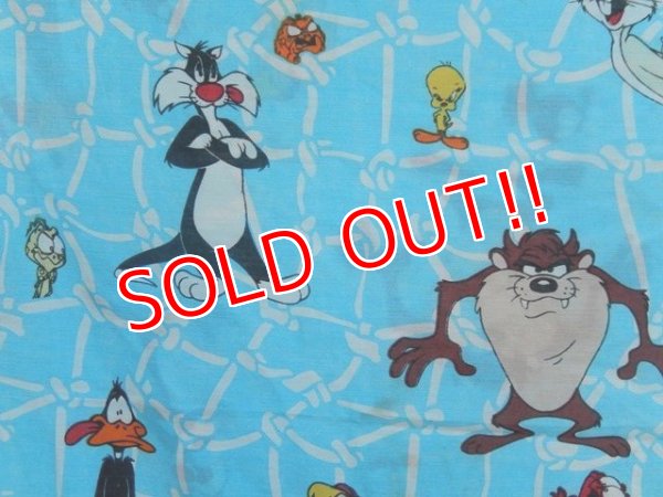 画像3: ct-150922-16 Looney Tunes / Space Jam 90's Flat Sheet