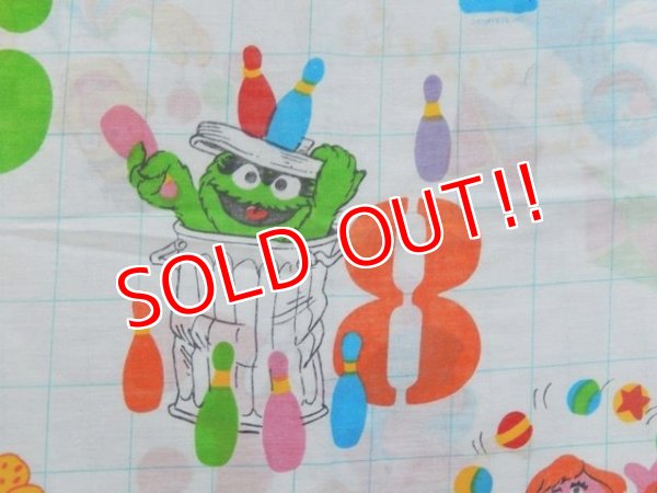 画像7: ct-150922-14 Sesame Street / Flat sheet (Twin size)