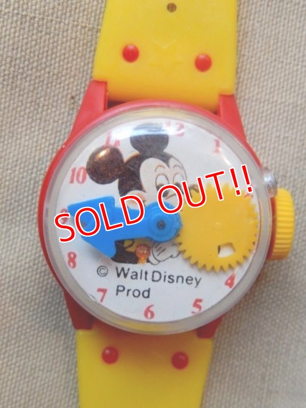 画像1: ct-150720-20 Mickey Mouse / 70's Watch Toy