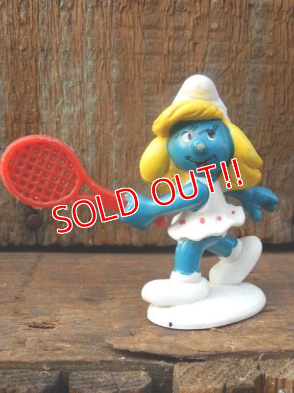 画像1: ct-141028-57 Smurfette / PVC "Tennis" #20135