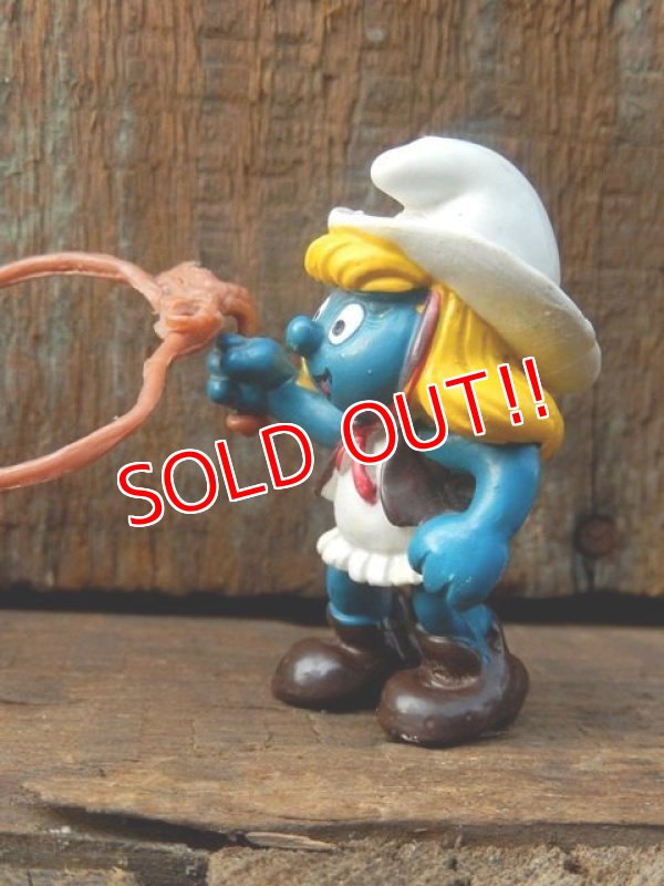 画像2: ct-141028-57 Smurfette / PVC "Cow Girl" #20147