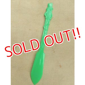 画像: ct-151001-25 Planters / Mr.Peanuts Plastic Butter Knife (Green)