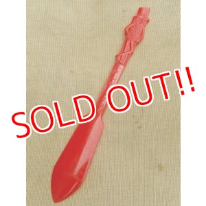 画像: ct-151001-26 Planters / Mr.Peanuts Plastic Butter Knife (Red)