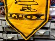 画像4: ct-151001-10 PEANUTS / 60's Banner "Lucy" Yellow