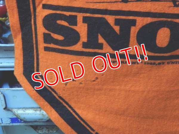 画像6: ct-151001-11 PEANUTS / 60's Banner "Snoopy" Orange