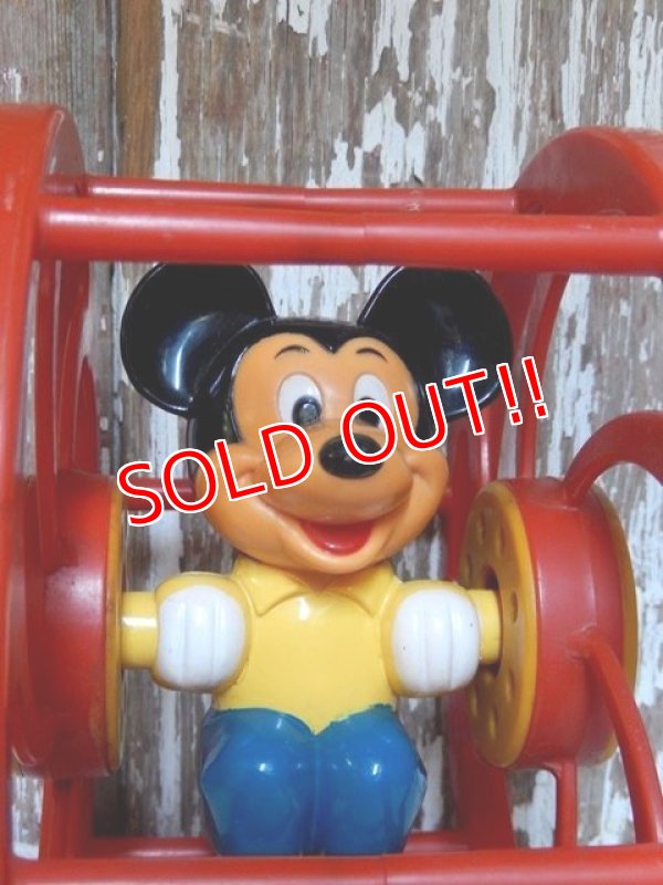 画像2: ct-150901-59 Mickey Mouse / 80's Wheel Toy