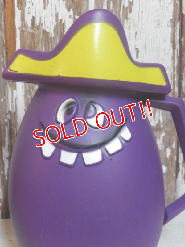 画像2: ct-151005-05 Pillsbury / 70's Funny Face "Goofy Grape" Plastic Jug