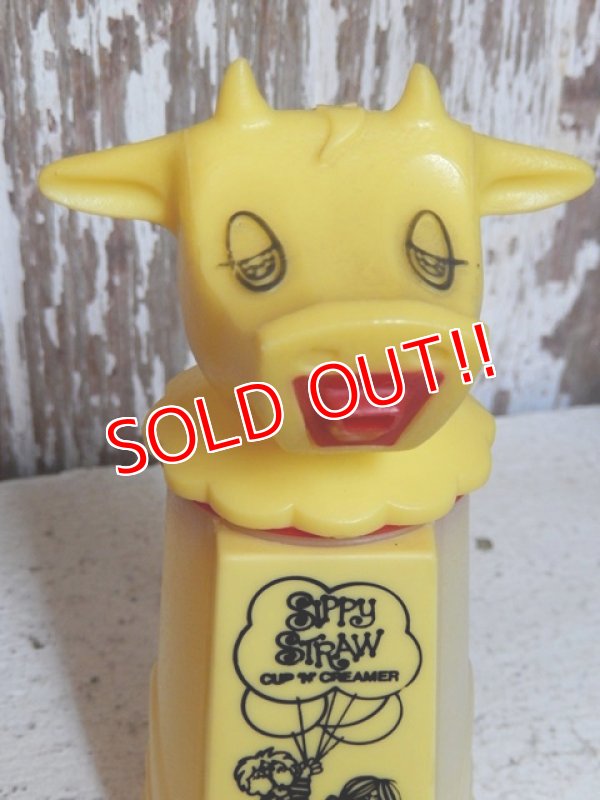 画像3: ct-151008-04 Whirley / 60's-70's Moo-Cow Creamer "Sippy Straw"