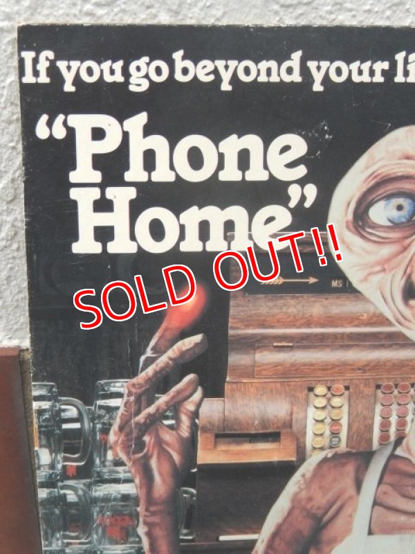 画像6: ct-151008-22 E.T. / Coors 1982 Cardboard sign