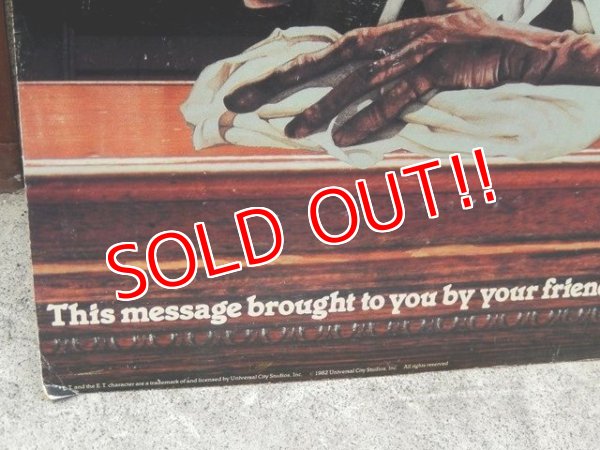 画像5: ct-151008-22 E.T. / Coors 1982 Cardboard sign