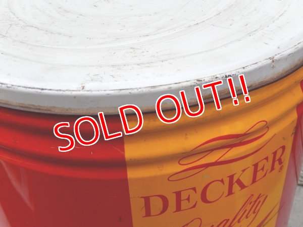 画像7: dp-151017-10 Decker / Vintage Lard Can