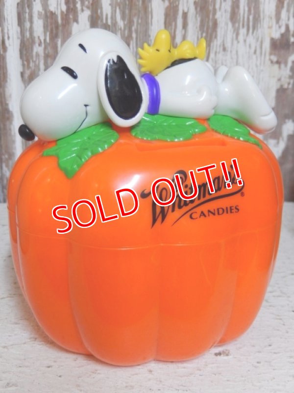画像3: ct-151021-18 Snoopy / Whitman's 2000's Halloween Bank "Jack-o'- Lantern"