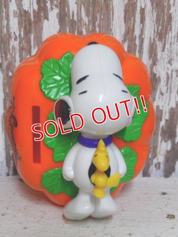 画像5: ct-151021-18 Snoopy / Whitman's 2000's Halloween Bank "Jack-o'- Lantern"