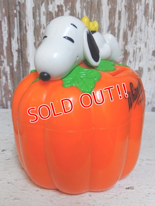 画像2: ct-151021-18 Snoopy / Whitman's 2000's Halloween Bank "Jack-o'- Lantern"