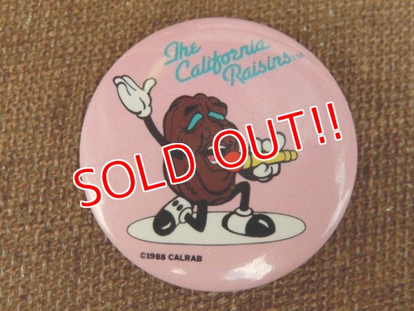 画像1: ct-151027-11 California Raisins / 80's Pinback (F)