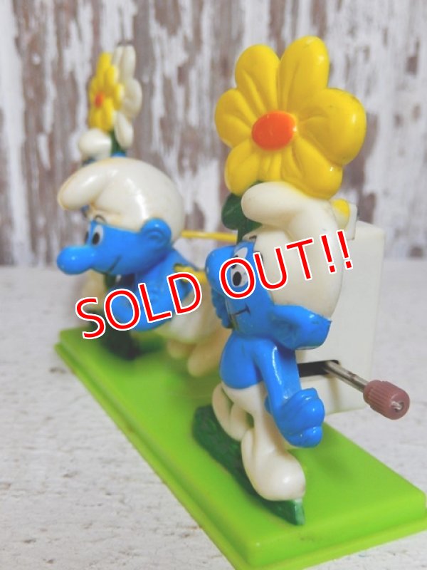 画像5: ct-151027-18 Smurf / Galoob 80's Wind up "rope skipping"