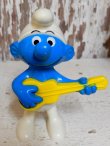 画像1: ct-151027-15 Smurf / Galoob 80's Walking Smurf "Guitar"