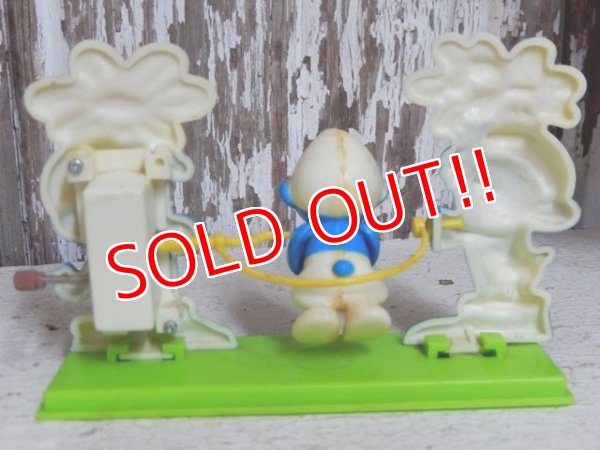 画像6: ct-151027-18 Smurf / Galoob 80's Wind up "rope skipping"