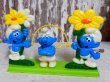 画像1: ct-151027-18 Smurf / Galoob 80's Wind up "rope skipping"