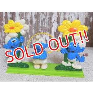画像: ct-151027-18 Smurf / Galoob 80's Wind up "rope skipping"