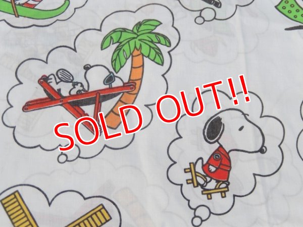 画像8: ct-151017-02 PEANUTS / 70's Flat Sheet (Twin)