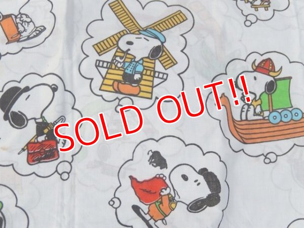 画像4: ct-151017-02 PEANUTS / 70's Flat Sheet (Twin)