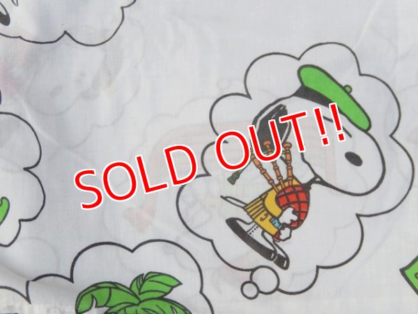 画像5: ct-151017-02 PEANUTS / 70's Flat Sheet (Twin)