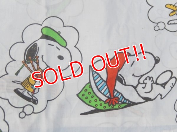 画像3: ct-151017-02 PEANUTS / 70's Flat Sheet (Twin)