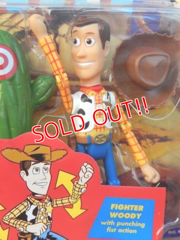 画像2: ct-151014-30 TOY STORY / Woody Think Way 90's Action Figure "Fighter Woody"