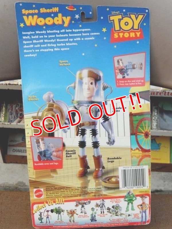 画像5: ct-151014-30 TOY STORY / Mattel 90's Space Sheriff Woody