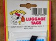 画像3: ct-151104-19 Snoopy / AVIVA 70's Luggage Tags "Chop Chop Chop Chop"