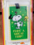 画像2: ct-151104-20 Snoopy / AVIVA 70's Luggage Tags "Have a Great Trip"
