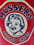 画像2: ct-151104-13 Musser's / Vintage Potato ChipsCan
