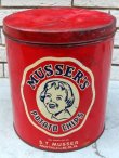 画像1: ct-151104-13 Musser's / Vintage Potato ChipsCan