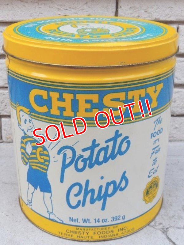 画像1: dp-151104-02 Chesty / 60's Potato Chips Can