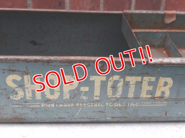画像2: dp-151104-06 Shop-Toter / Vintage Tool Box