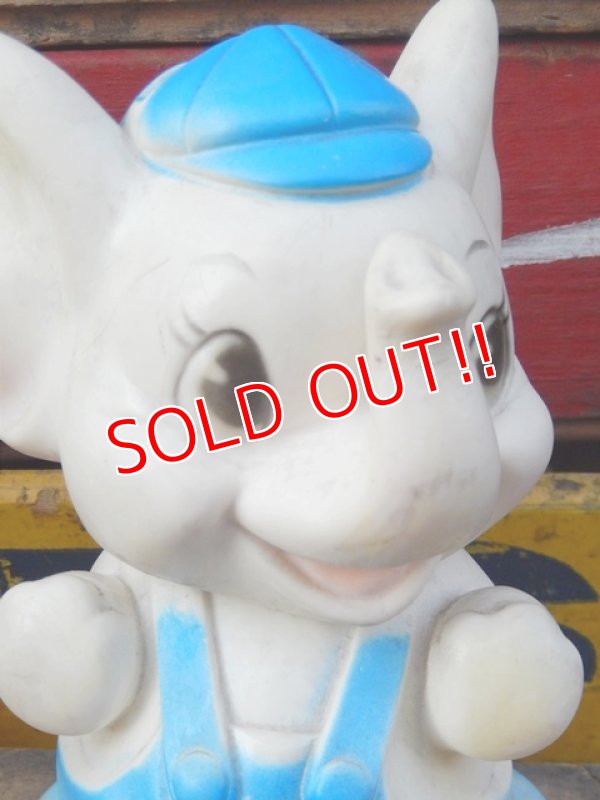 画像2: ct-151104-08 Sanitoy / 50's Elephant Rubber Doll