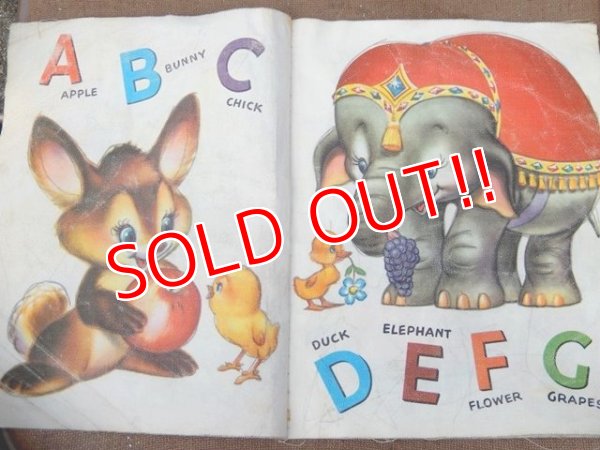 画像2: ct-151104-13 Vintage Cloth Book "BABY'S FIRST ABC"