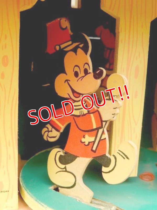 画像2: ct-151110-03 Mickey Mouse Club / Dolly Toy 50's Wall Decor Tree House Musical Box