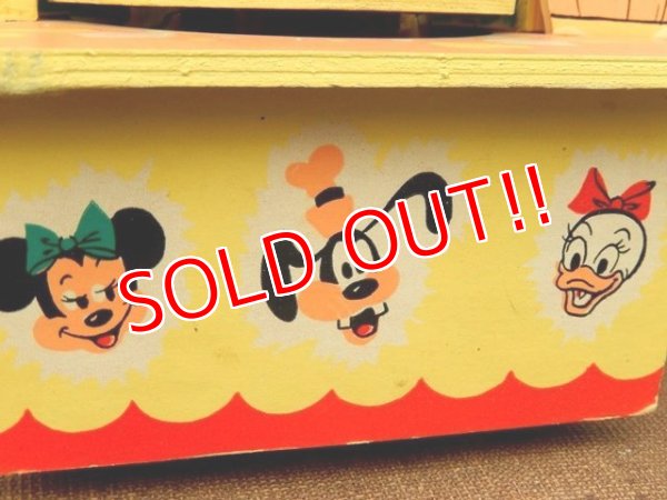 画像4: ct-151110-03 Mickey Mouse Club / Dolly Toy 50's Wall Decor Tree House Musical Box
