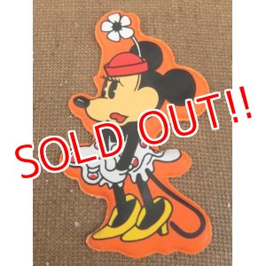 画像: ct-151110-09 Minnie Mouse / 70's Vinyl Magnet