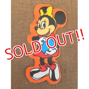 画像: ct-151110-09 Minnie Mouse / 70's Vinyl Magnet