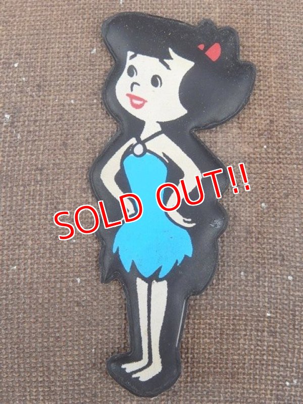 画像1: ct-151110-09 Betty Rubble / 70's Vinyl Magnet