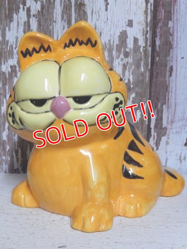 画像1: ct-151001-21 Garfield / 80's Ceramic Display (Bootleg)