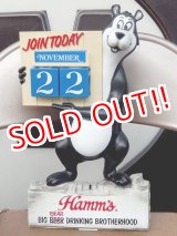 画像: ct-151118-06 Hamm's Beer / Big Bear 60's Calendar & Bank