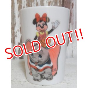 画像: ct-151014-10 Minnie Mouse & Dumbo / Vintage Plastic Cup