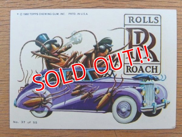 画像1: ct-150701-28 Topps / Weird Wheels Sticker No.37 of 55