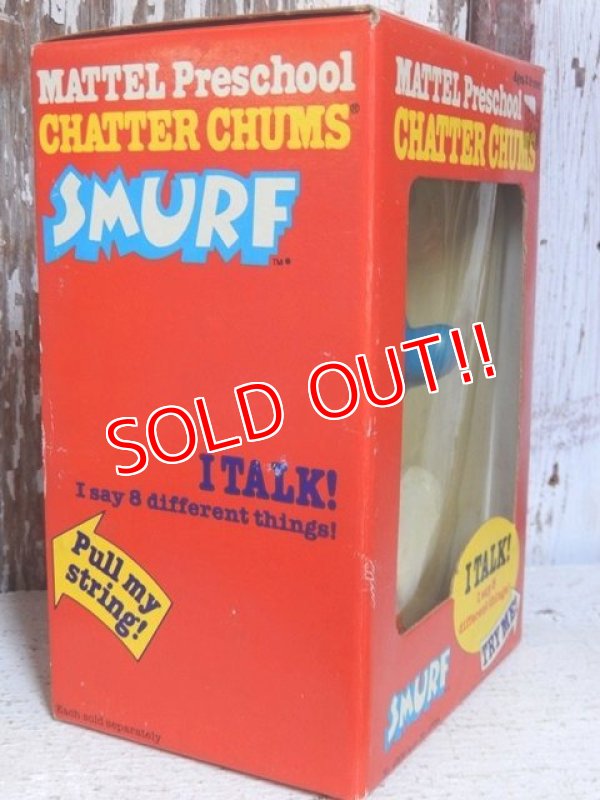 画像4: ct-151201-07 Smurf / Mattel 1983 Chatter Chums (Box)